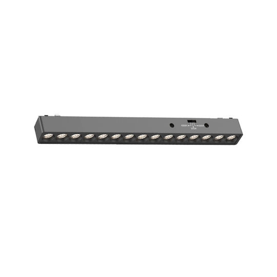 Inlight LED Γραμμικό Φωτιστικό Οροφής 15W Θερμό Λευκό Μ33.8xΒ2.4xΥ2.6εκ.