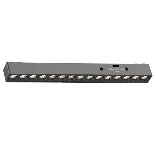 Inlight LED Γραμμικό Φωτιστικό Οροφής 15W Θερμό Λευκό Μ33.8xΒ2.4xΥ2.6εκ.