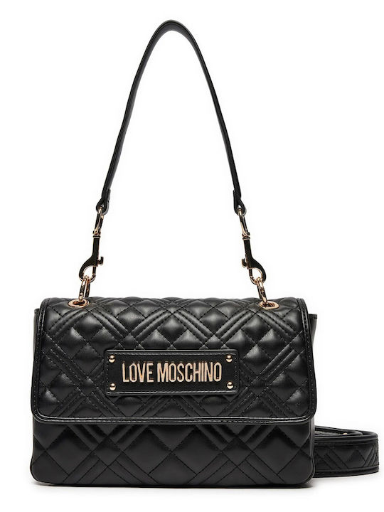 Moschino Дамска Чанта За Рамо Черно