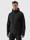 Softshell Winter Jacke Softshell Wasserdicht und Winddicht Schwarz