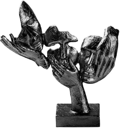 Aberto Design Dekorative Figur aus Polyresin 30x9x32cm 1Stück Aberto Design Dekorative Figur aus Polyresin 30x9x32cm 1Stück