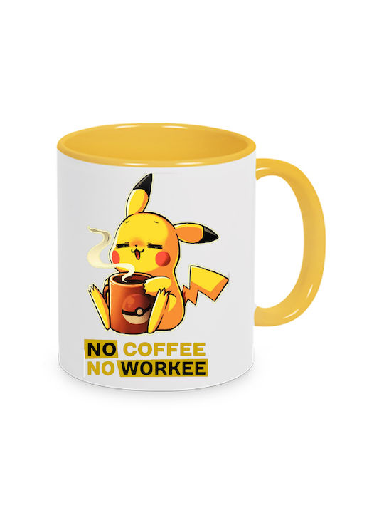 Pokemon Pikachu Cană Ceramică no3 330ml