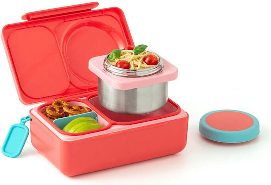 Omie Plastik Kinder Lebensmittelbehälter 1.15Es Burgundisch