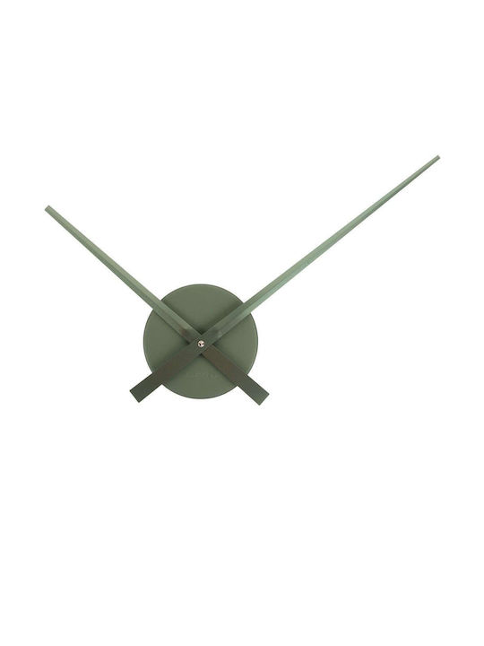 Karlsson Wall Clock Metallic Green