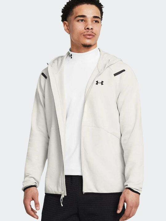 Under Armour Unstoppable Cardigan With White Hood