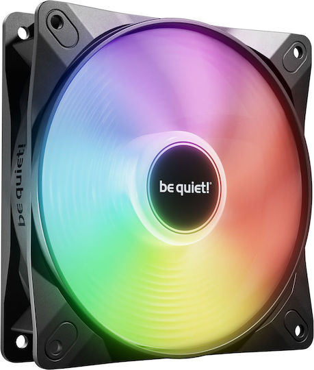 Be Quiet Light Wings LX Case Fan 120mm (2100rpm / 51.5cfm) with ARGB Lighting and 3-Pin / 4-Pin PWM Connection