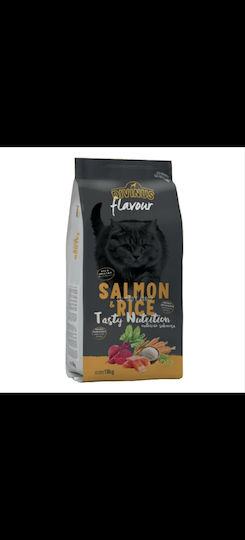 Flavour Hrană Uscată pentru Pisici Adulte cu Somon / Orez 18kg