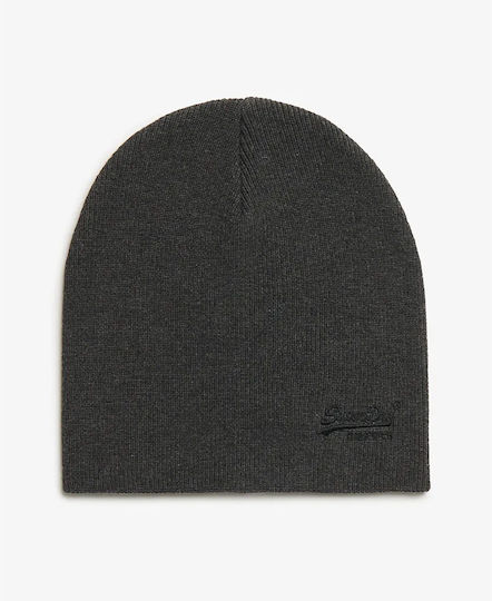 Beanie Unisex Σκούφος Πλεκτός σε Γκρι χρώμα