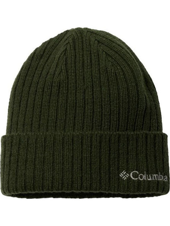 Beanie Unisex Beanie Knitted in Green color