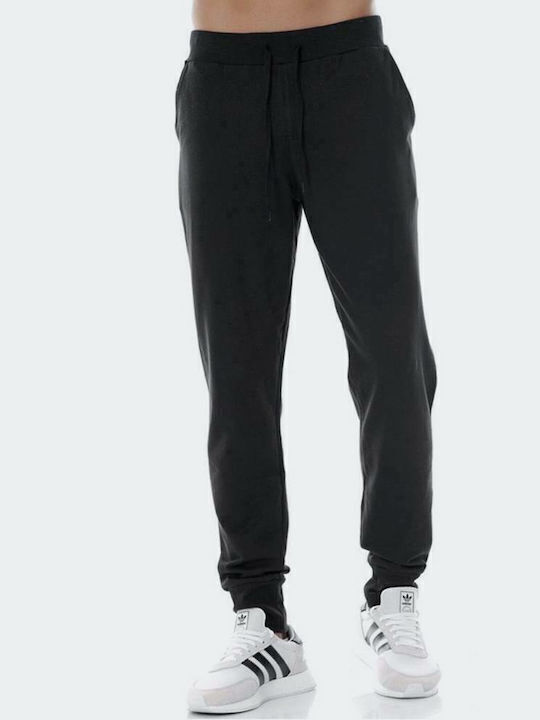 Sweatpants with Elastic Black
