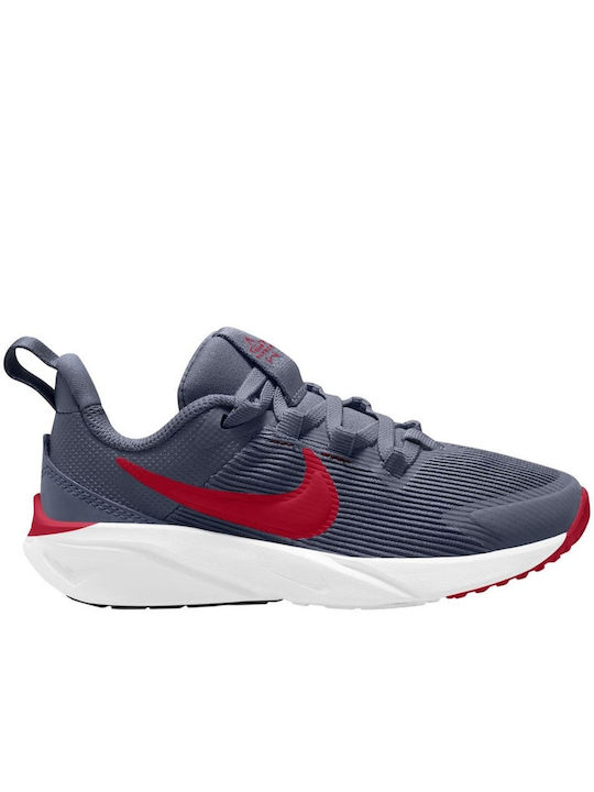 Stern Läufer STAR RUNNER 4 Kinder Sportschuhe Laufen mit Schnürsenkeln Blau