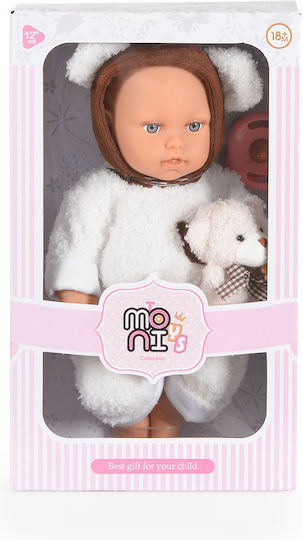 Moni Μωρό Κούκλα Doll 30 εκ.