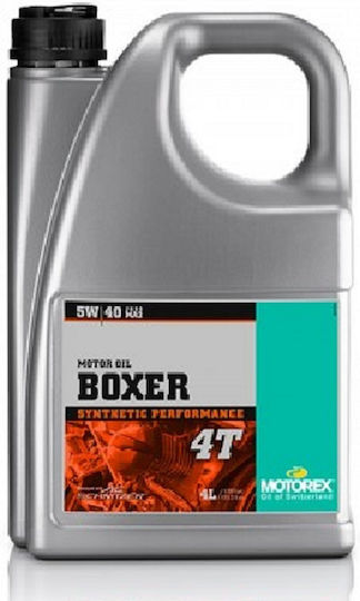 Motorex Boxer Motorradöl für Viertaktmotoren 5W-40 4Es