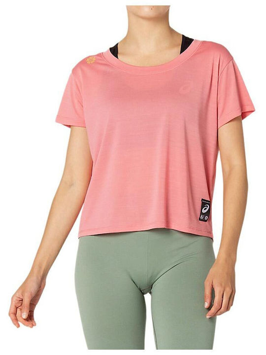 ASICS Sakura Women's Athletic Blouse Short Slee...