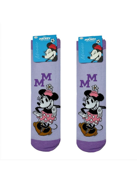 Disney Kids' Socks Purple