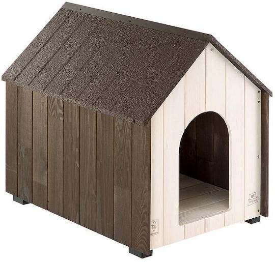 Ferplast Koya Dog House Wooden Outdoor 44.1x57.5x55.8cm