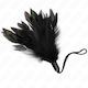 Kink Kitzelfeder in Schwarz Farbe