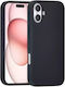 Tuniq iPhone 16 Plus Premium Liquid Silicone Black Case