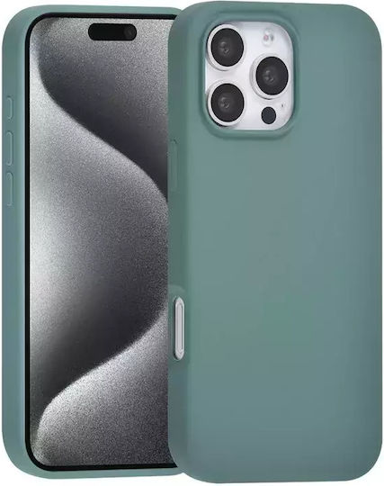 Tuniq iPhone 16 Pro Max Premium Liquid Silicone Case Green