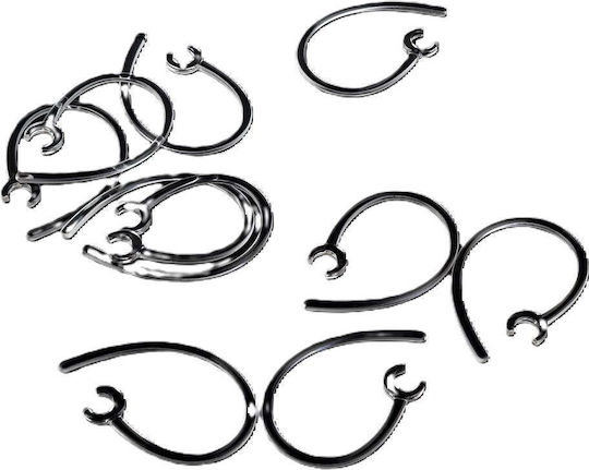 Spare Ear Hook Loop Earloop Clip Bluetooth Headset 100 Pcs Clear