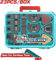 Total Multitool Blades 23pcs TAKTMT2301