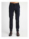 Culton Trousers Chino Elastic in Regular Fit Blue