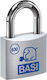 Basi Aluminum Padlock Brass with Key 25mm 1pcs