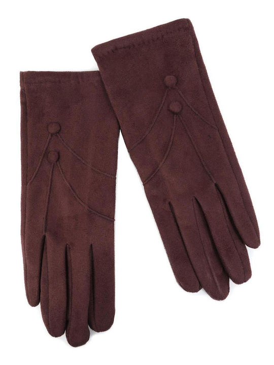 Doca Unisex Gloves Brown