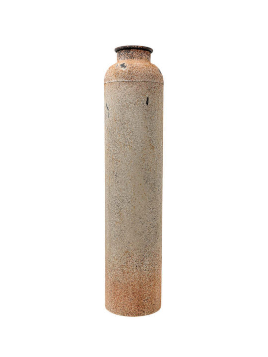 Zen Collection Decorative Vase Ecru 15.8x15.8x70cm