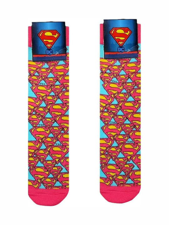 Disney Superman Дамски Чорапи Розов 1Пакет