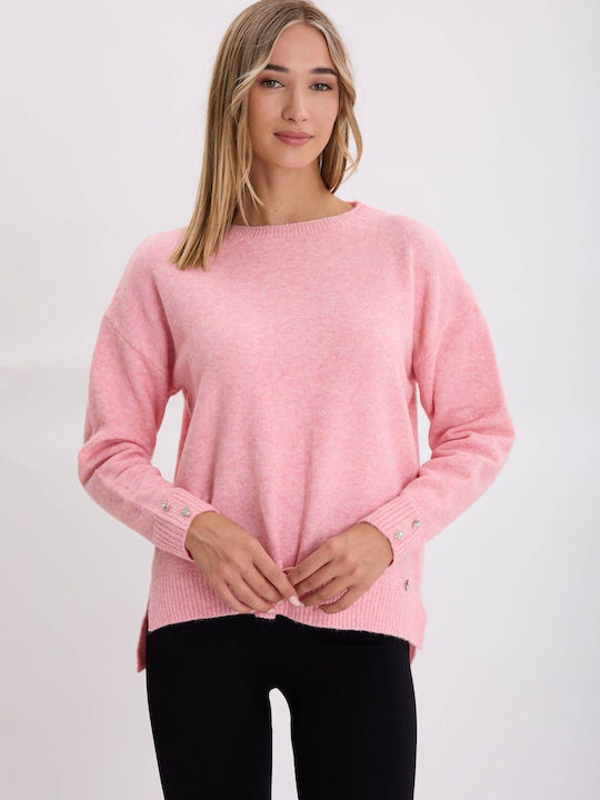 MyCesare Women's Sweater Pink