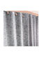 SpitiBazaar Verdunkelungsvorhang mit Grommets Grau 270x280cm