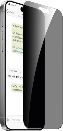 Puro Tempered Glass Puro Privacy Tempered Glass Iphone 16 Pro