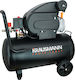 Krausmann Cu o singură fază Compresor de aer cu Putere 2.5hp și Rezervor de aer 50lt 6710