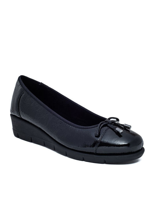 Anatomic Leather Ballerinas Black