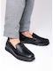 Δερμάτινα Ανδρικά Loafers σε Μαύρο Χρώμα