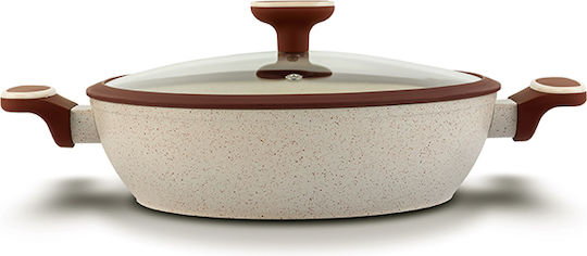 Nava Shallow Stainless Steel Pot 4lt / 28cm Nava Shallow Stainless Steel Pot 4lt / 28cm