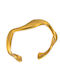Charmy Damen Ring aus Stahl Vergoldet
