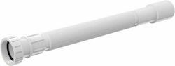 Aniplast Plastic Flexible White Siphon