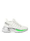 Ανδρικά Sneakers White Green Fluo