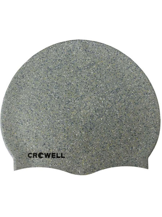 Crowell Schwimmkappe Erwachsene Silber