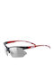 Uvex Sportstyle 802 Unisex Γυαλιά Ηλίου με Μαύρο Κοκκάλινο Σκελετό και Γκρι Φακό S5308722301