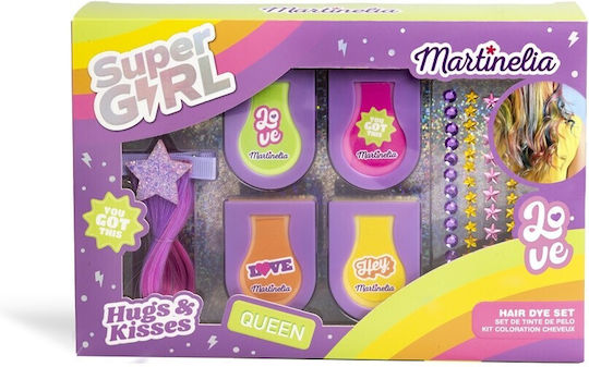 Super Girl Hair Dye Set Παιχνίδι Κομμωτικής