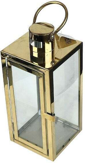 Kersten Metallic Lantern Gold 28x28x57cm