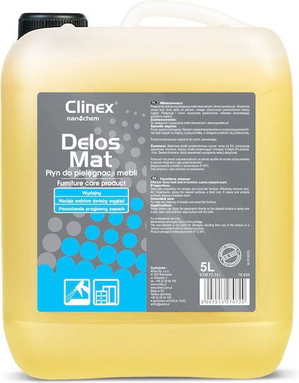 Clinex Delos Lichid de Curățare pentru Mobilă 1x5l