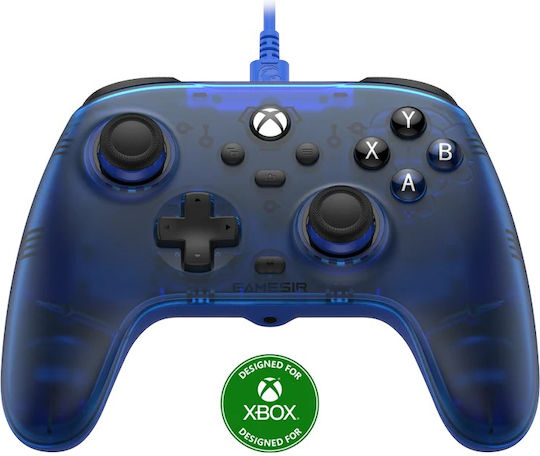 Gamesir T7 Ενσύρματο Gamepad με Hall Effect Sticks για PC / Xbox One / Xbox Series Saphire Blue