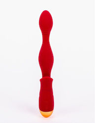 X-Men Anal Plug mit Vibration Rot