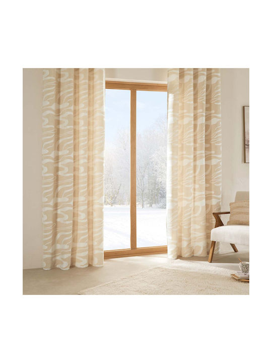 Atmosphera Перде с Копчета Madini Бежово 140x260см