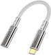 Awei CL-216T Μετατροπέας USB-C male σε USB-C male Λευκό 1τμχ