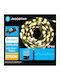 500 Lights LED 50m. Warm White in String 1pcs